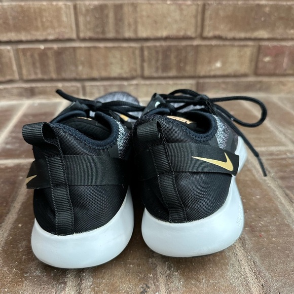 Nike Flex TR9 sz 9.5 black white gold - Picture 3 of 5